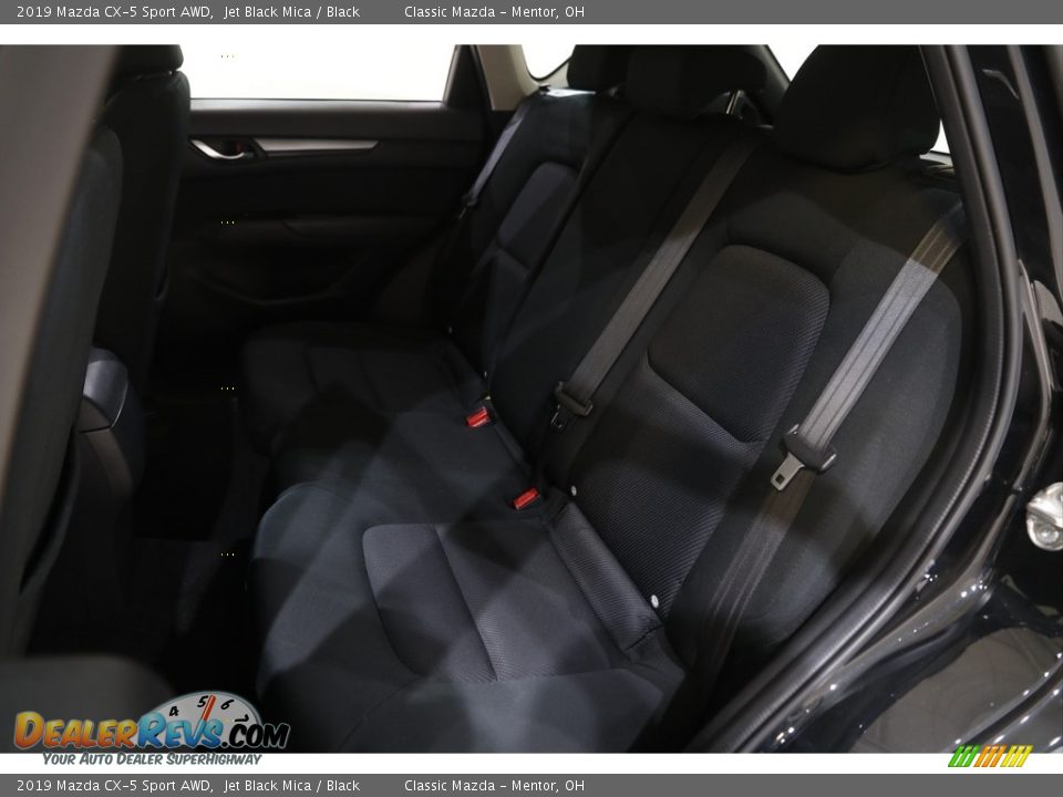 2019 Mazda CX-5 Sport AWD Jet Black Mica / Black Photo #16