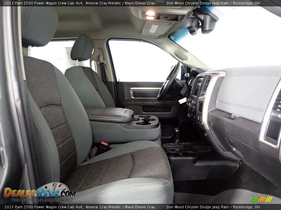 2013 Ram 2500 Power Wagon Crew Cab 4x4 Mineral Gray Metallic / Black/Diesel Gray Photo #28