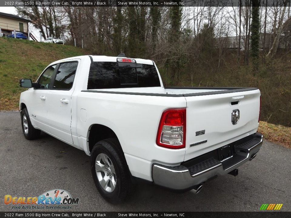 2022 Ram 1500 Big Horn Crew Cab Bright White / Black Photo #9