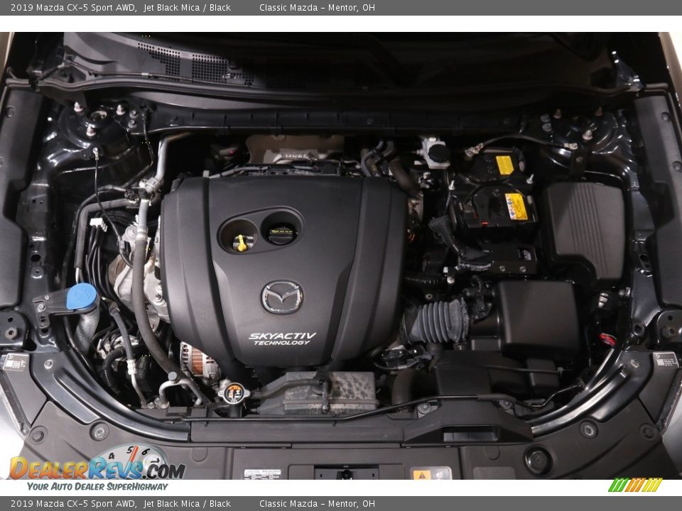 2019 Mazda CX-5 Sport AWD Jet Black Mica / Black Photo #18