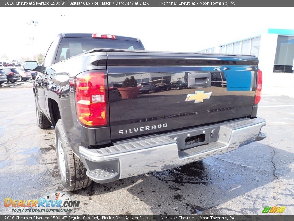 Black 2016 Chevrolet Silverado 1500 WT Regular Cab 4x4 Photo #5