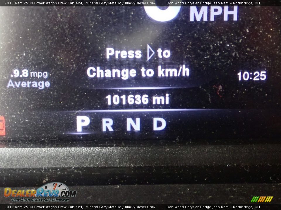 2013 Ram 2500 Power Wagon Crew Cab 4x4 Mineral Gray Metallic / Black/Diesel Gray Photo #33