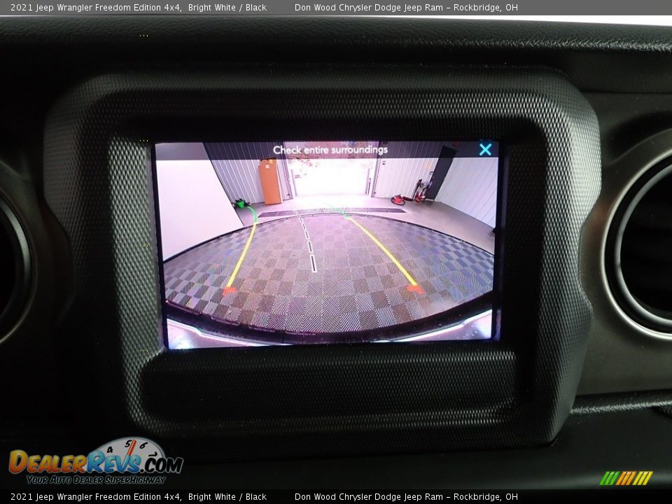 2021 Jeep Wrangler Freedom Edition 4x4 Bright White / Black Photo #4