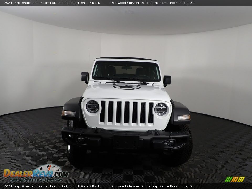 2021 Jeep Wrangler Freedom Edition 4x4 Bright White / Black Photo #5