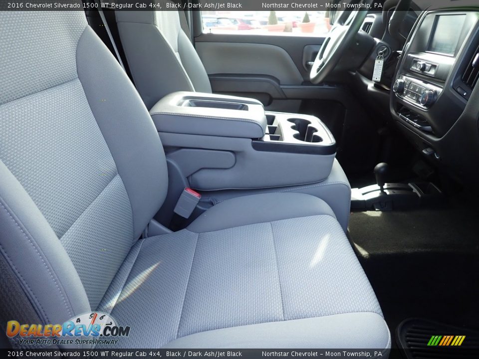 Front Seat of 2016 Chevrolet Silverado 1500 WT Regular Cab 4x4 Photo #14