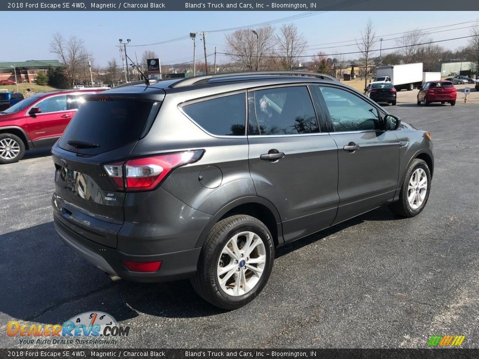 2018 Ford Escape SE 4WD Magnetic / Charcoal Black Photo #6