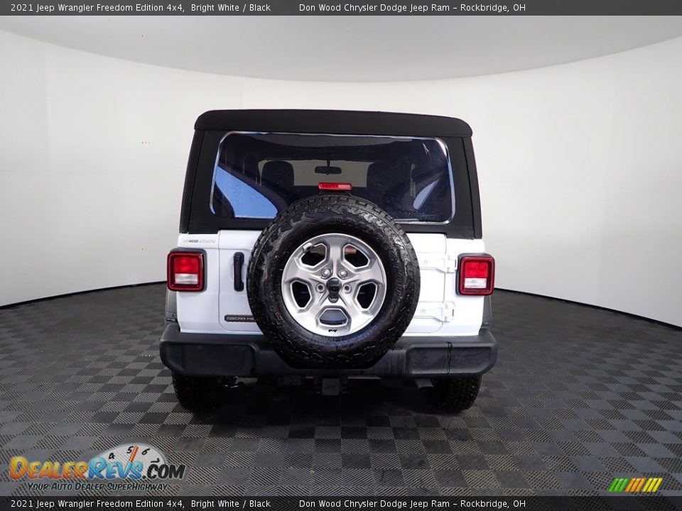 2021 Jeep Wrangler Freedom Edition 4x4 Bright White / Black Photo #11