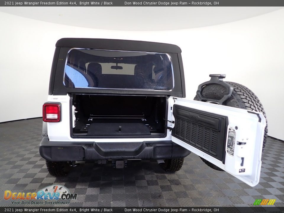 2021 Jeep Wrangler Freedom Edition 4x4 Bright White / Black Photo #12