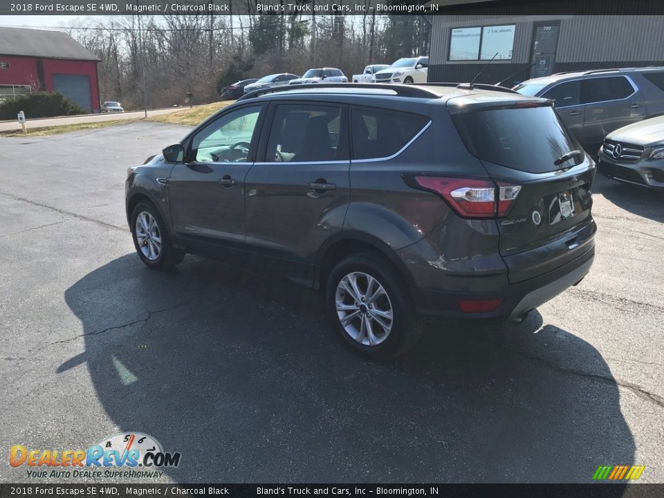 2018 Ford Escape SE 4WD Magnetic / Charcoal Black Photo #9