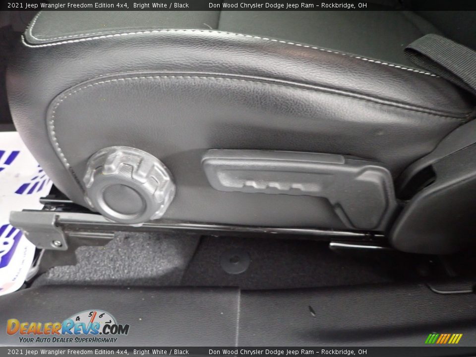 2021 Jeep Wrangler Freedom Edition 4x4 Bright White / Black Photo #17