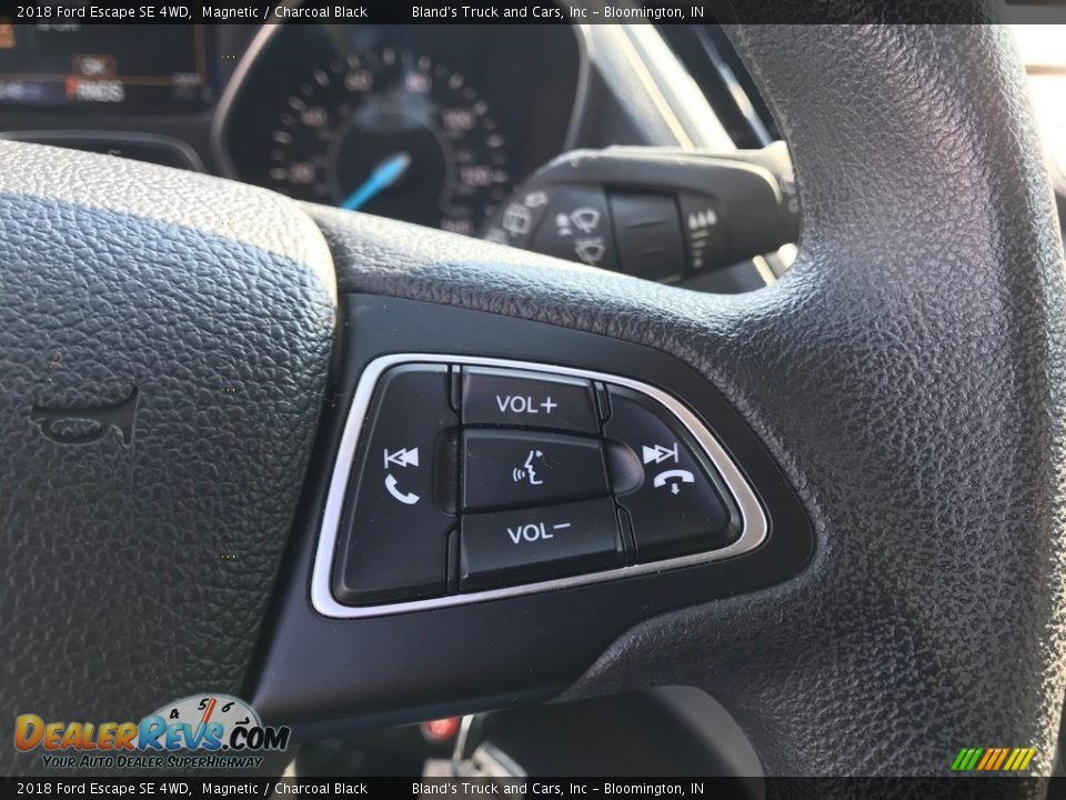 2018 Ford Escape SE 4WD Magnetic / Charcoal Black Photo #16