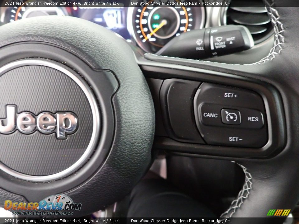 2021 Jeep Wrangler Freedom Edition 4x4 Bright White / Black Photo #21