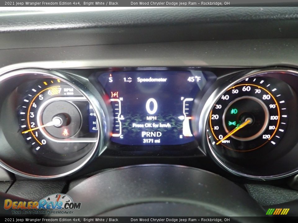 2021 Jeep Wrangler Freedom Edition 4x4 Bright White / Black Photo #22