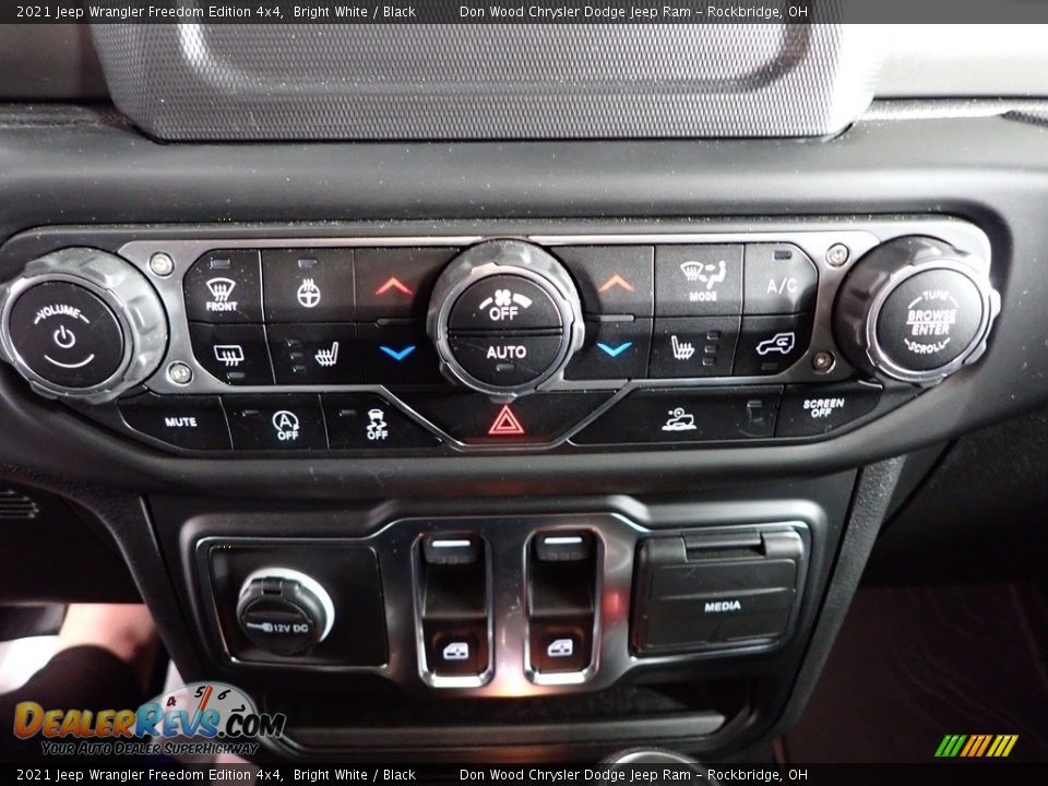 2021 Jeep Wrangler Freedom Edition 4x4 Bright White / Black Photo #23