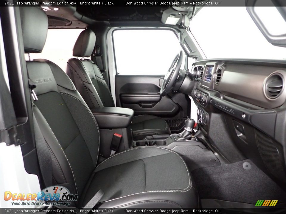 2021 Jeep Wrangler Freedom Edition 4x4 Bright White / Black Photo #27