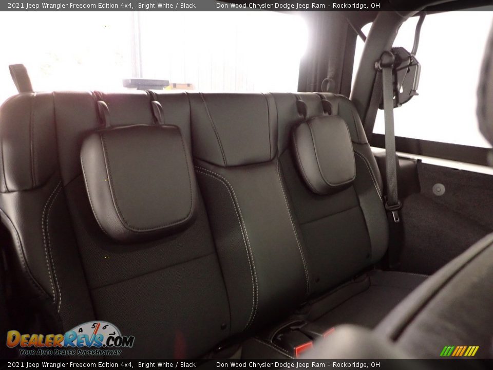 2021 Jeep Wrangler Freedom Edition 4x4 Bright White / Black Photo #28