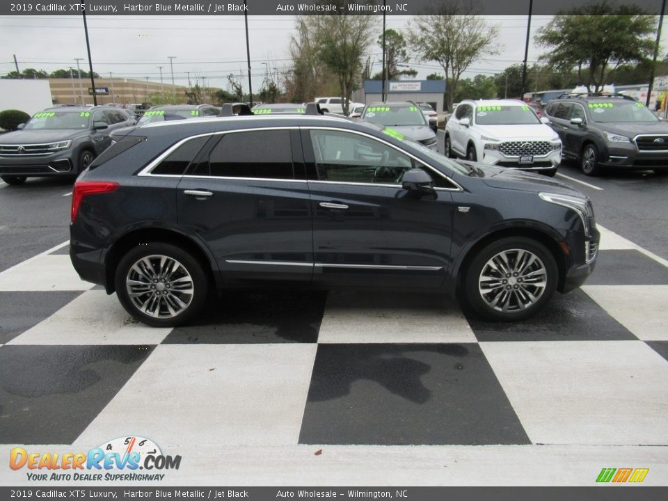 2019 Cadillac XT5 Luxury Harbor Blue Metallic / Jet Black Photo #3