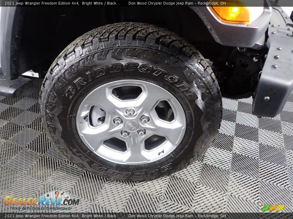 2021 Jeep Wrangler Freedom Edition 4x4 Bright White / Black Photo #29