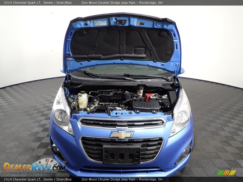 2014 Chevrolet Spark LT Denim / Silver/Blue Photo #3