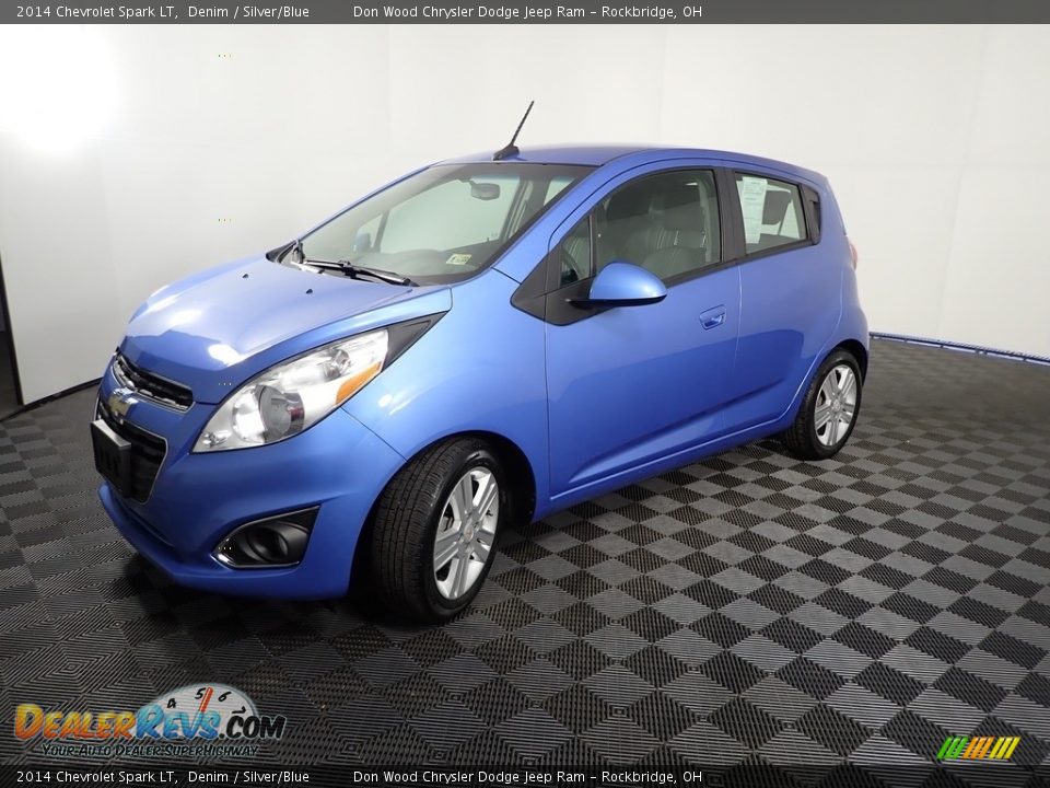 2014 Chevrolet Spark LT Denim / Silver/Blue Photo #5