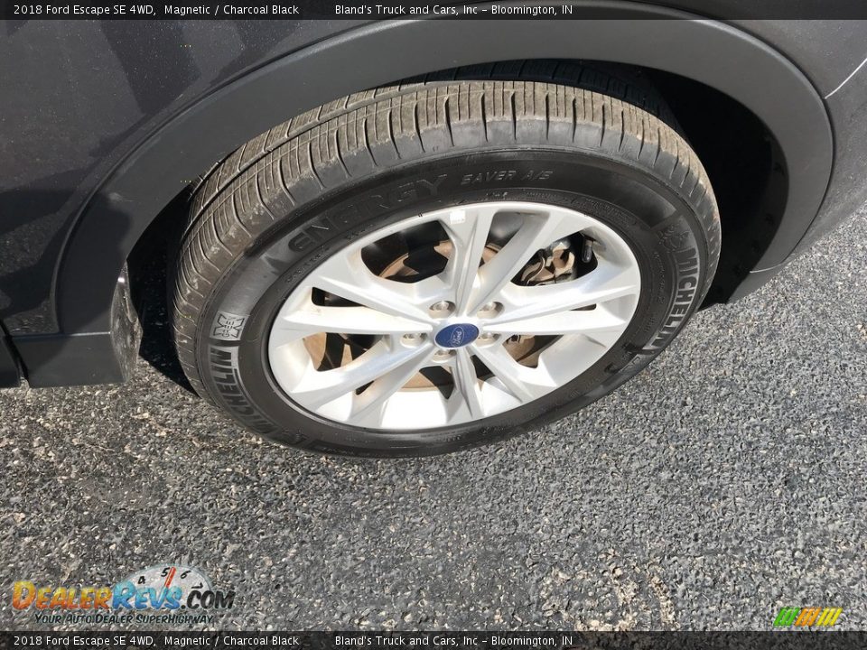2018 Ford Escape SE 4WD Magnetic / Charcoal Black Photo #31
