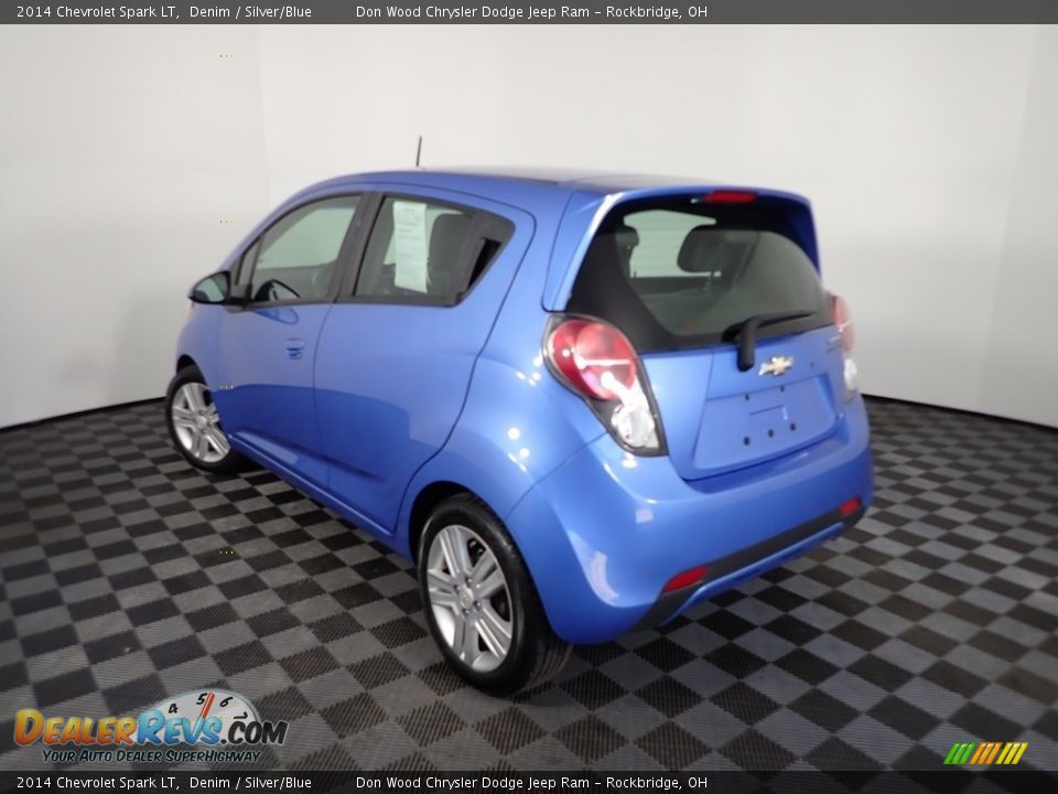 2014 Chevrolet Spark LT Denim / Silver/Blue Photo #7