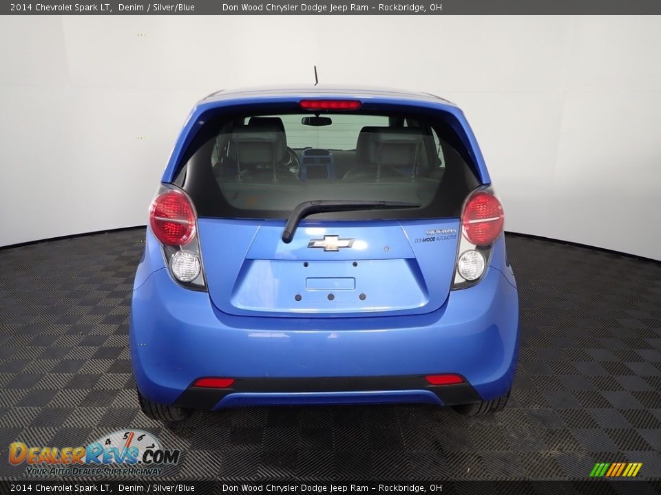 2014 Chevrolet Spark LT Denim / Silver/Blue Photo #8