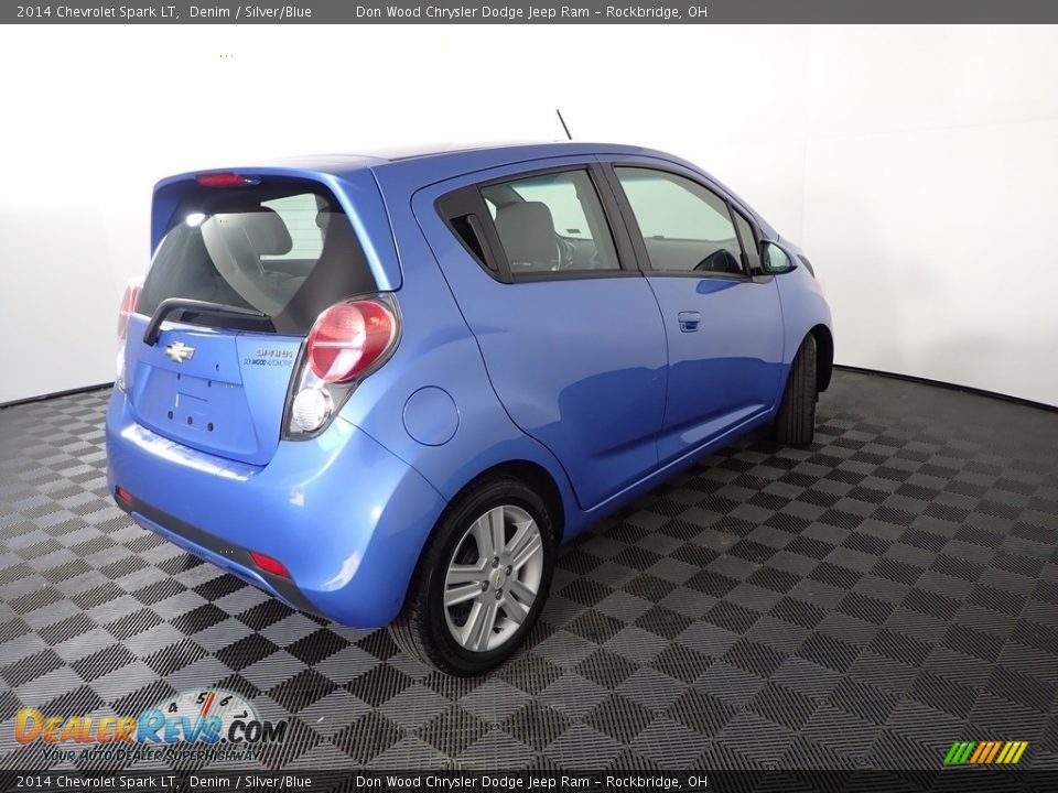 2014 Chevrolet Spark LT Denim / Silver/Blue Photo #11