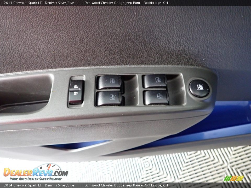 2014 Chevrolet Spark LT Denim / Silver/Blue Photo #13