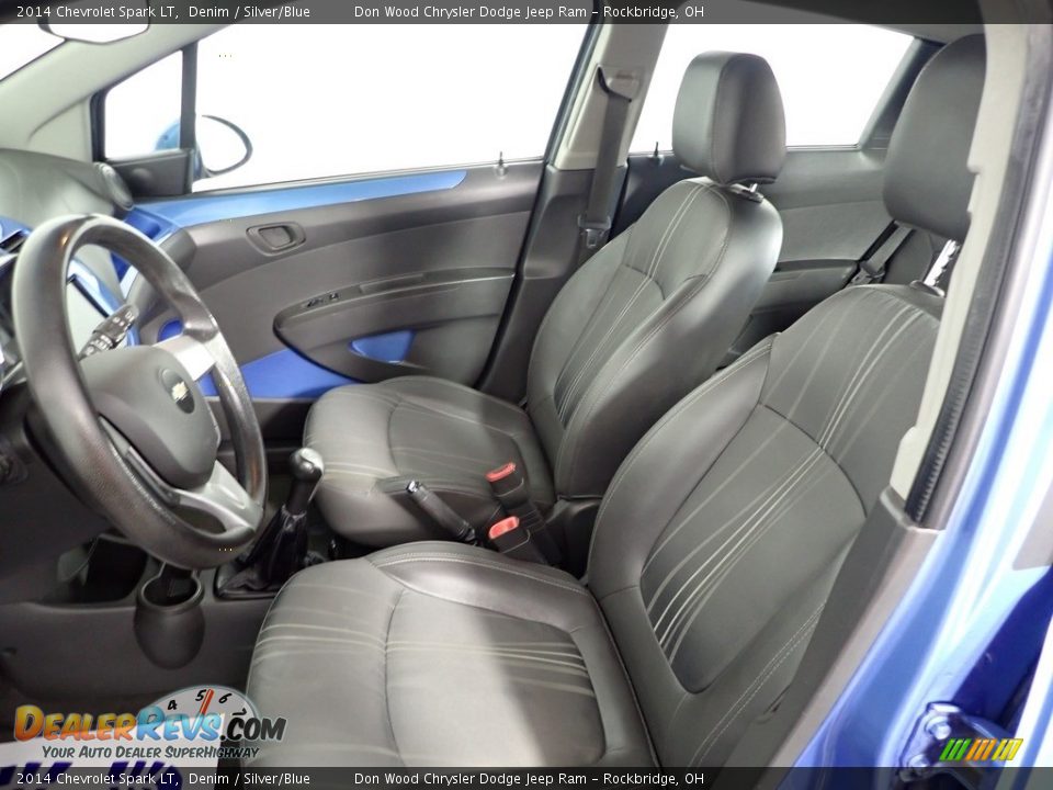 2014 Chevrolet Spark LT Denim / Silver/Blue Photo #15