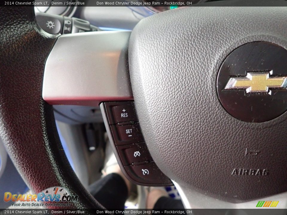 2014 Chevrolet Spark LT Denim / Silver/Blue Photo #17