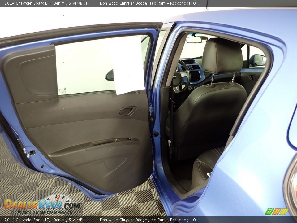2014 Chevrolet Spark LT Denim / Silver/Blue Photo #25