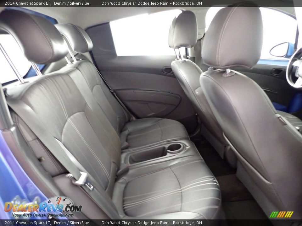2014 Chevrolet Spark LT Denim / Silver/Blue Photo #31