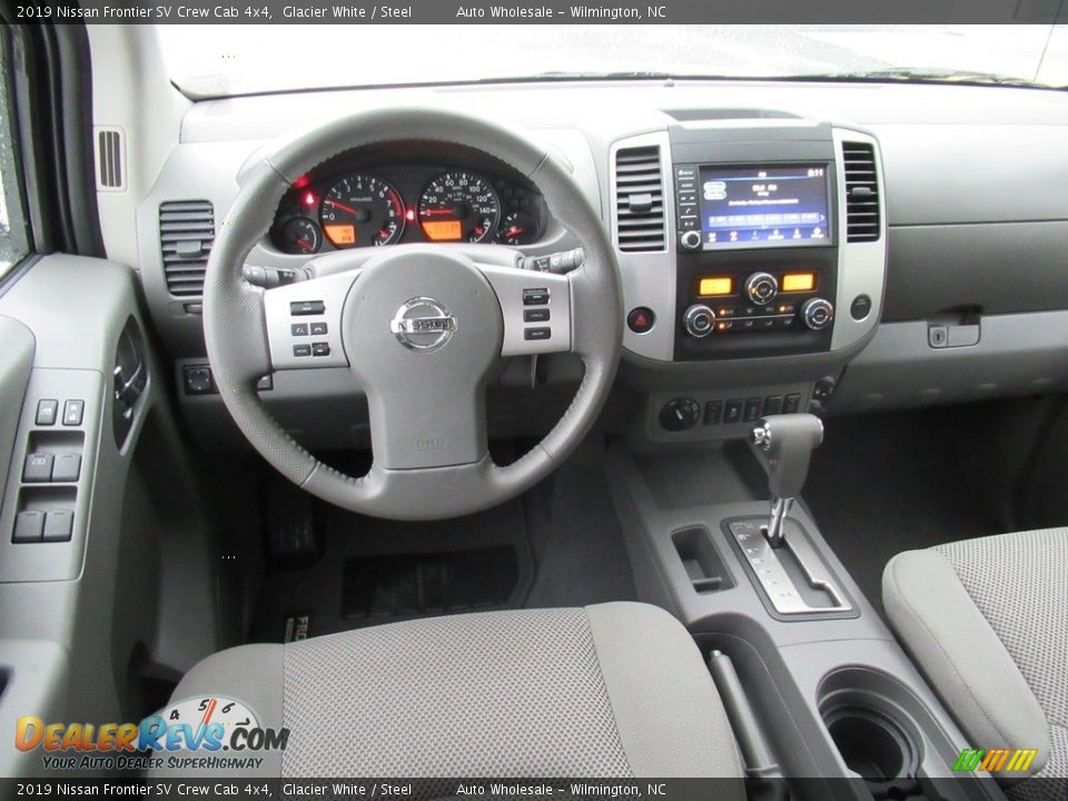 Steel Interior - 2019 Nissan Frontier SV Crew Cab 4x4 Photo #15