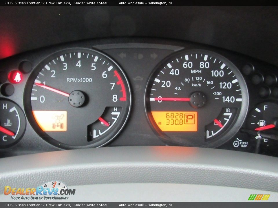 2019 Nissan Frontier SV Crew Cab 4x4 Gauges Photo #16