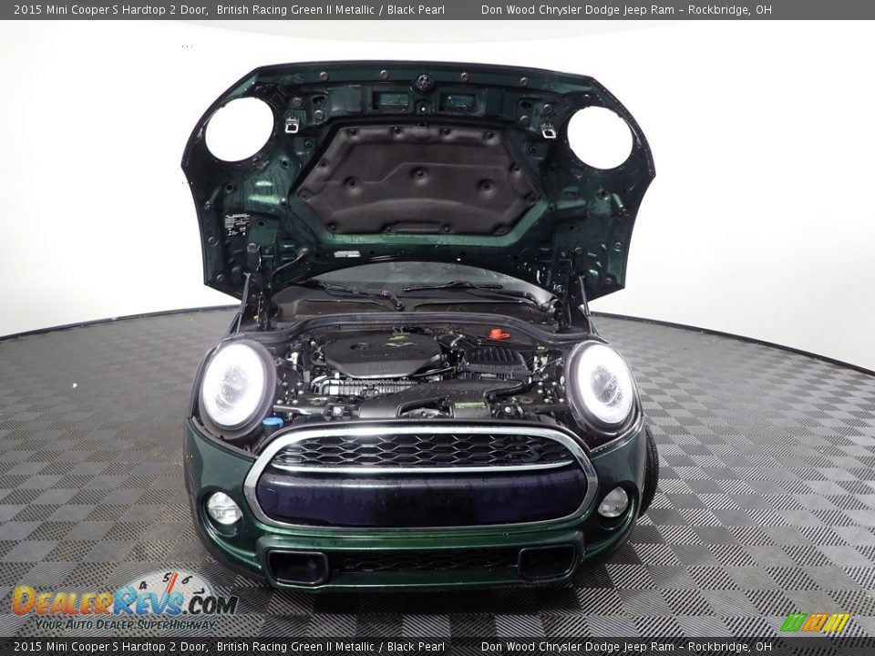 2015 Mini Cooper S Hardtop 2 Door British Racing Green II Metallic / Black Pearl Photo #3
