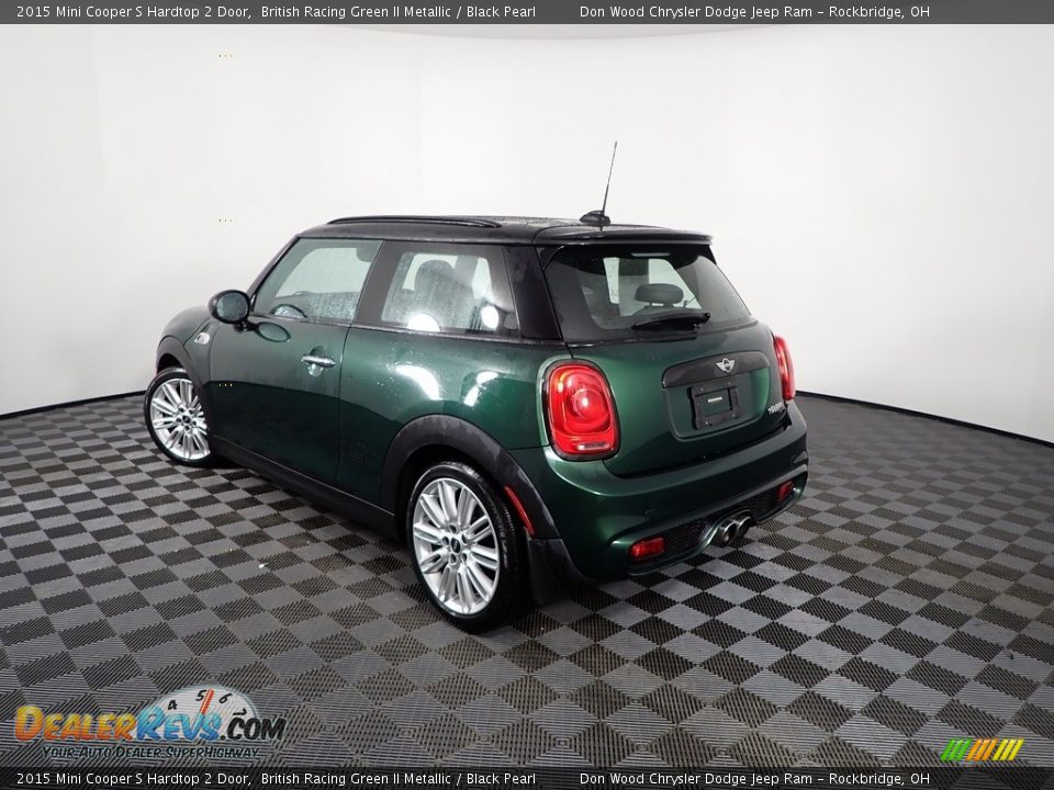 2015 Mini Cooper S Hardtop 2 Door British Racing Green II Metallic / Black Pearl Photo #6