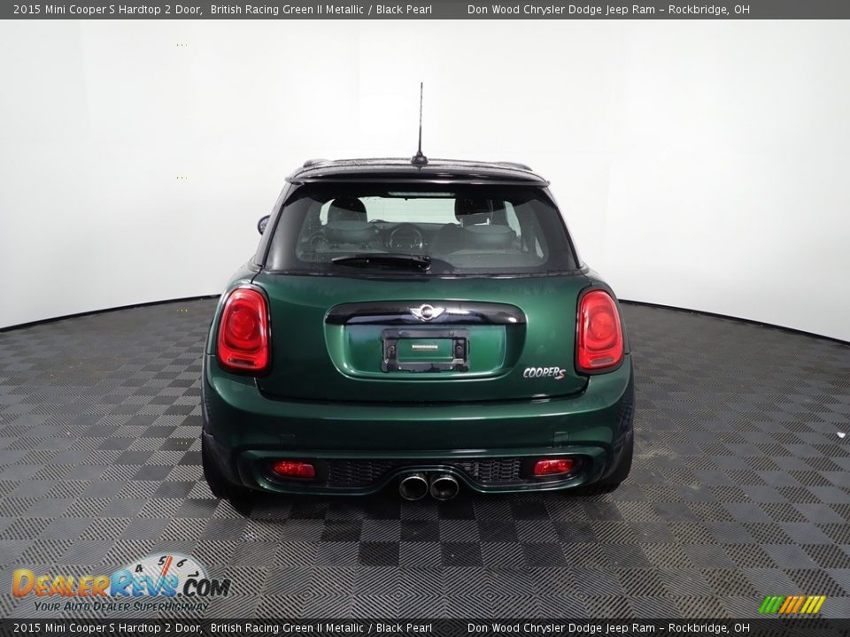 2015 Mini Cooper S Hardtop 2 Door British Racing Green II Metallic / Black Pearl Photo #7