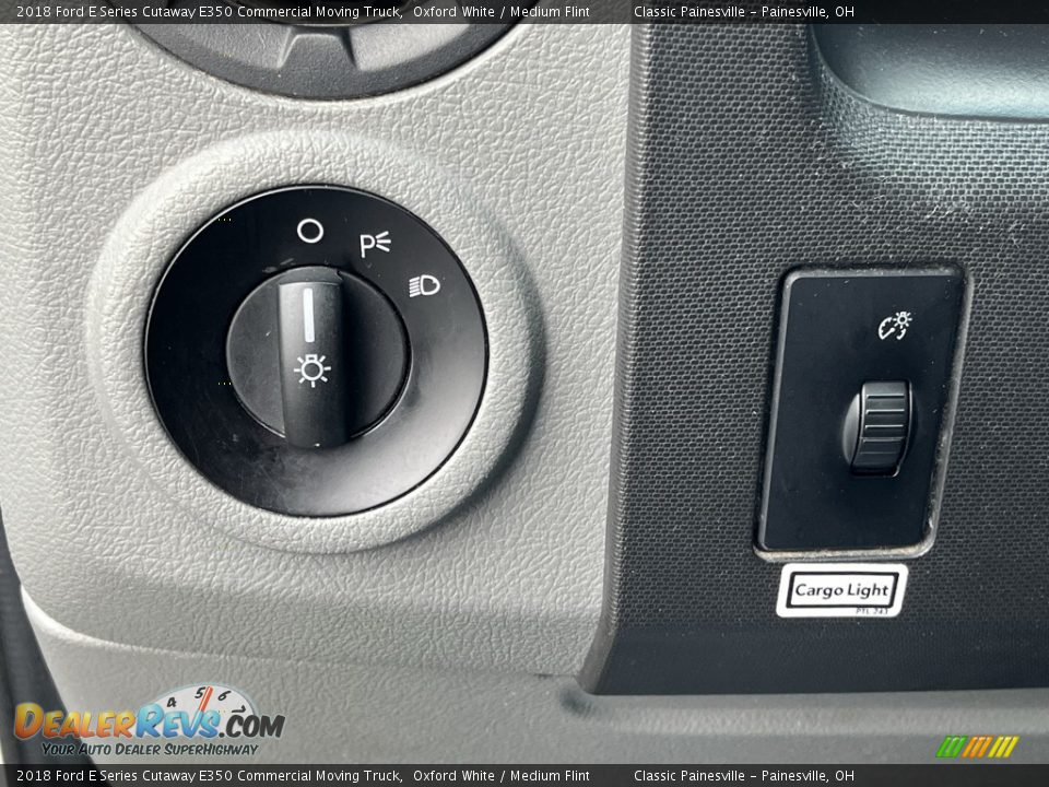 Controls of 2018 Ford E Series Cutaway E350 Commercial Moving Truck Photo #7