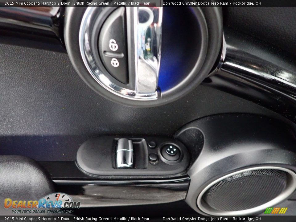2015 Mini Cooper S Hardtop 2 Door British Racing Green II Metallic / Black Pearl Photo #12
