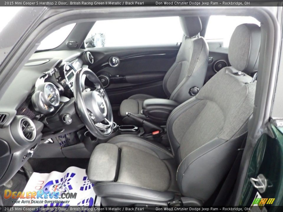 2015 Mini Cooper S Hardtop 2 Door British Racing Green II Metallic / Black Pearl Photo #14