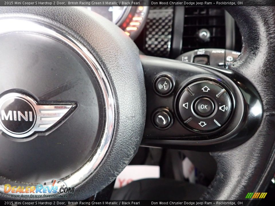 2015 Mini Cooper S Hardtop 2 Door British Racing Green II Metallic / Black Pearl Photo #17