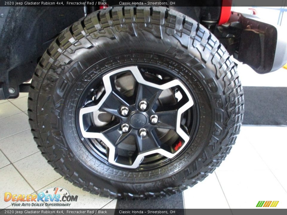 2020 Jeep Gladiator Rubicon 4x4 Firecracker Red / Black Photo #5