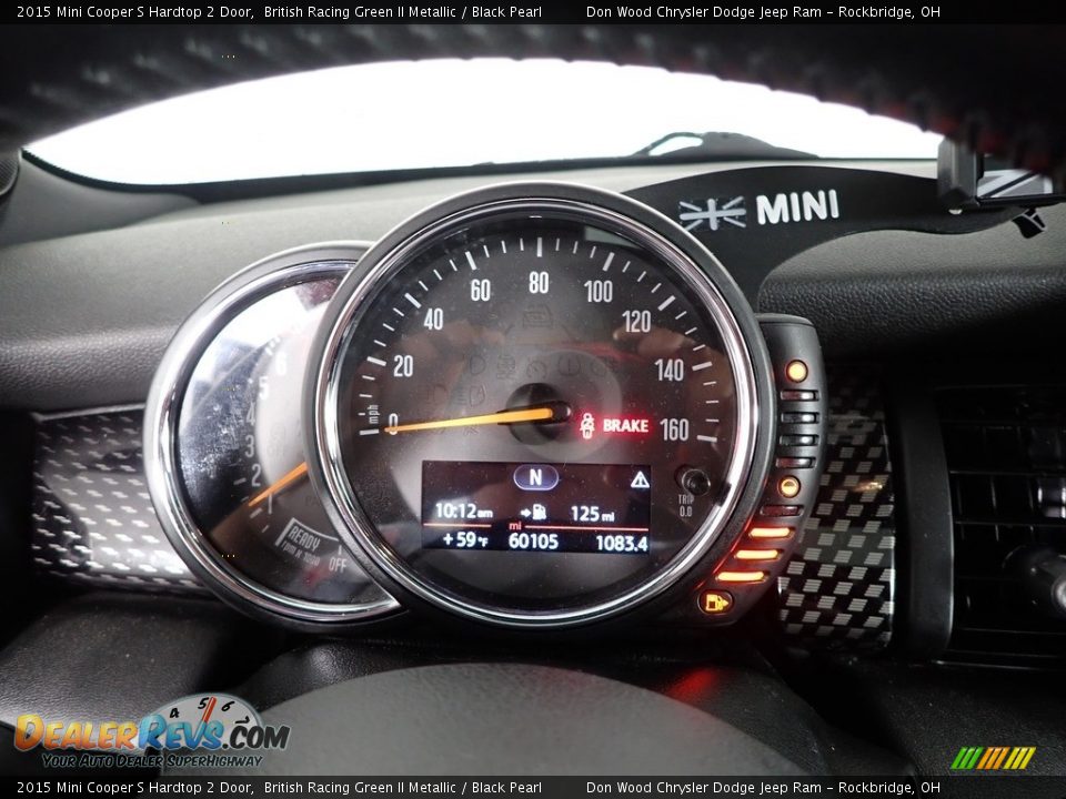 2015 Mini Cooper S Hardtop 2 Door British Racing Green II Metallic / Black Pearl Photo #18