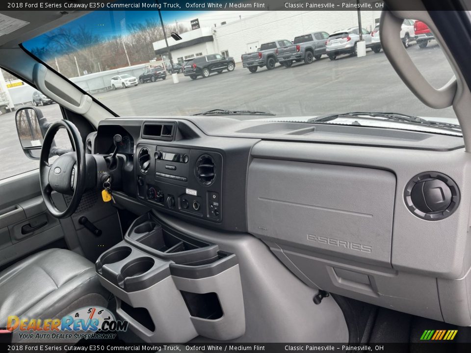 Dashboard of 2018 Ford E Series Cutaway E350 Commercial Moving Truck Photo #14