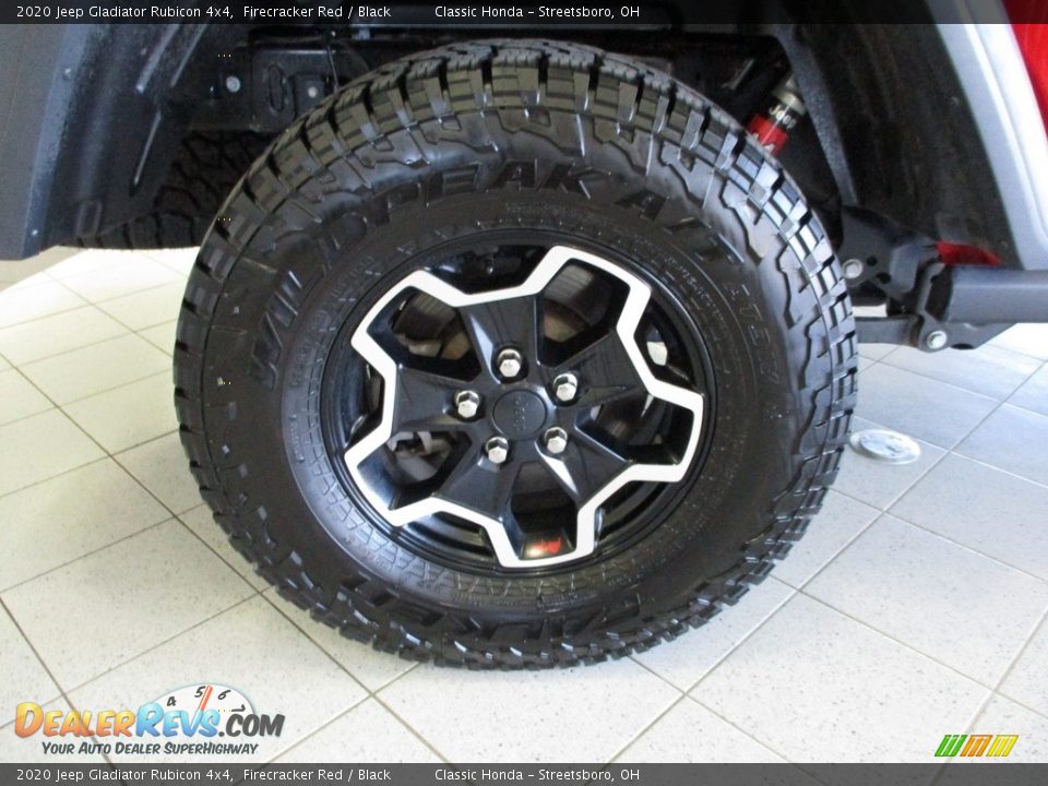 2020 Jeep Gladiator Rubicon 4x4 Firecracker Red / Black Photo #7
