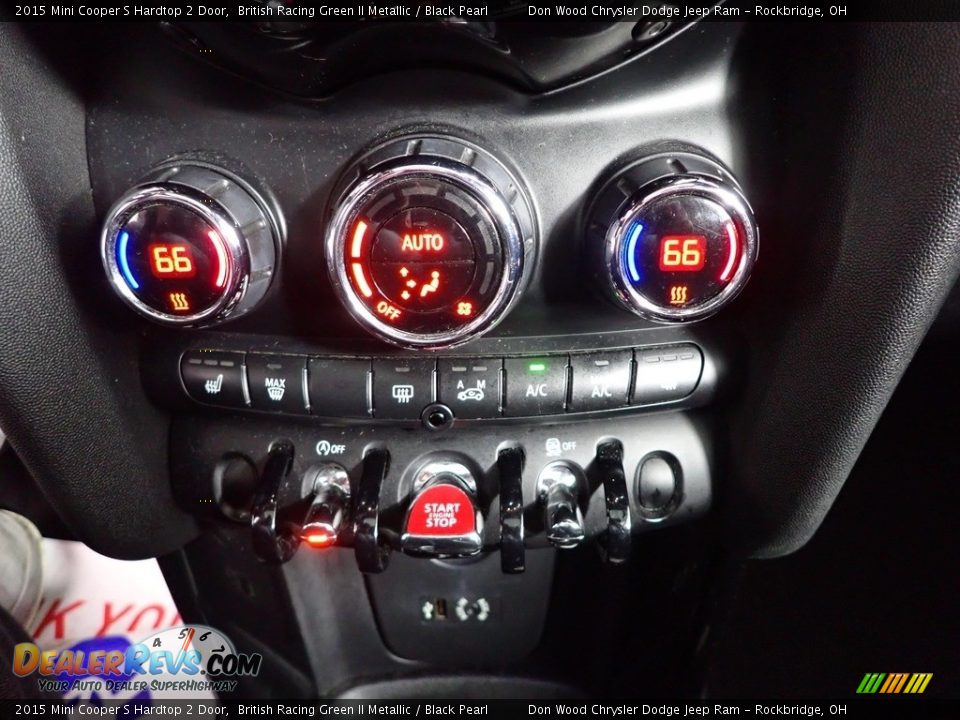 2015 Mini Cooper S Hardtop 2 Door British Racing Green II Metallic / Black Pearl Photo #20