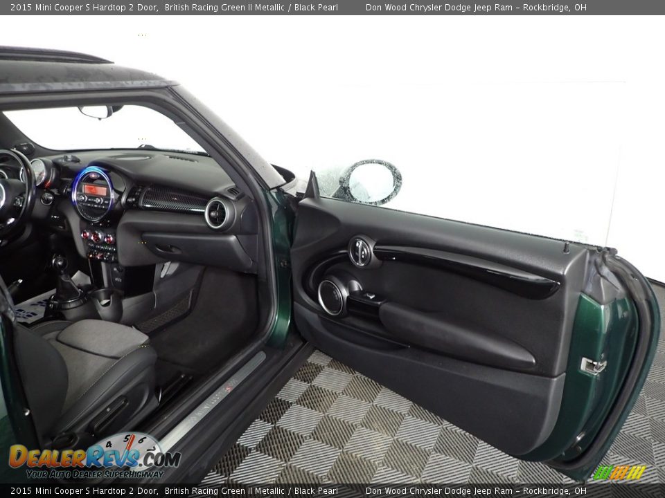 2015 Mini Cooper S Hardtop 2 Door British Racing Green II Metallic / Black Pearl Photo #25