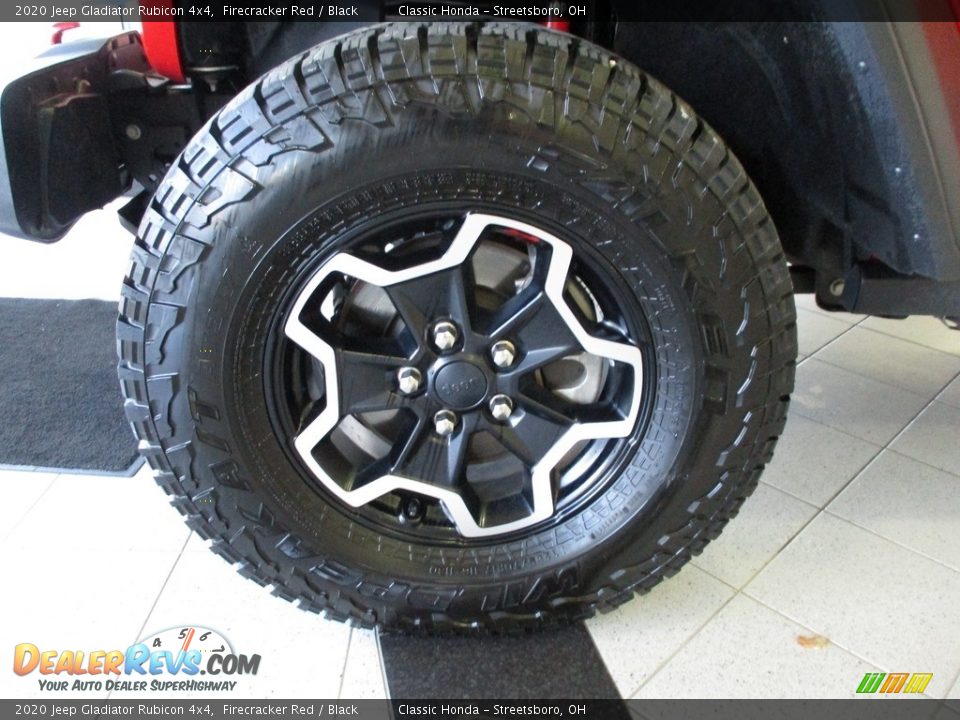 2020 Jeep Gladiator Rubicon 4x4 Firecracker Red / Black Photo #13