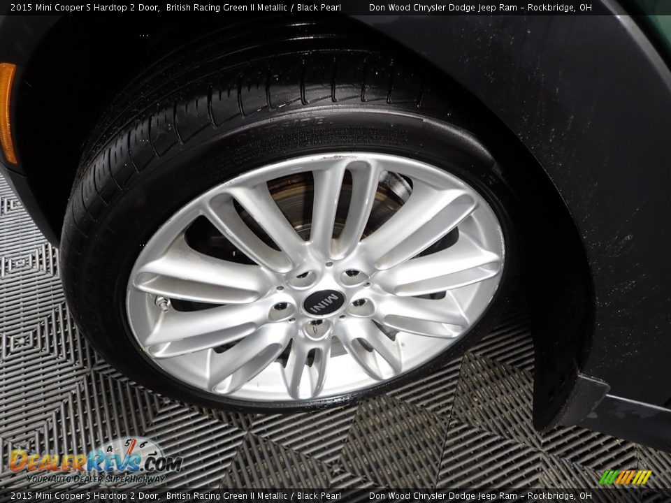 2015 Mini Cooper S Hardtop 2 Door British Racing Green II Metallic / Black Pearl Photo #30